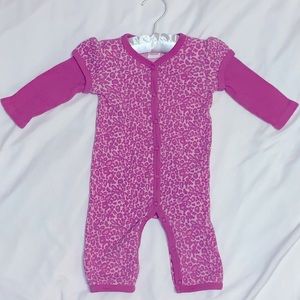 AMYCOE Purple Leopard Onesie! 6-9M